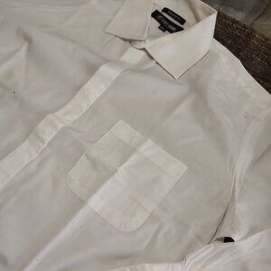 Stacy Adams Long Sleeve Dress Shirt with French Cuffs - Size 16.5 Neck